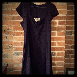 Adorable purple polka dot Sourpuss Dress